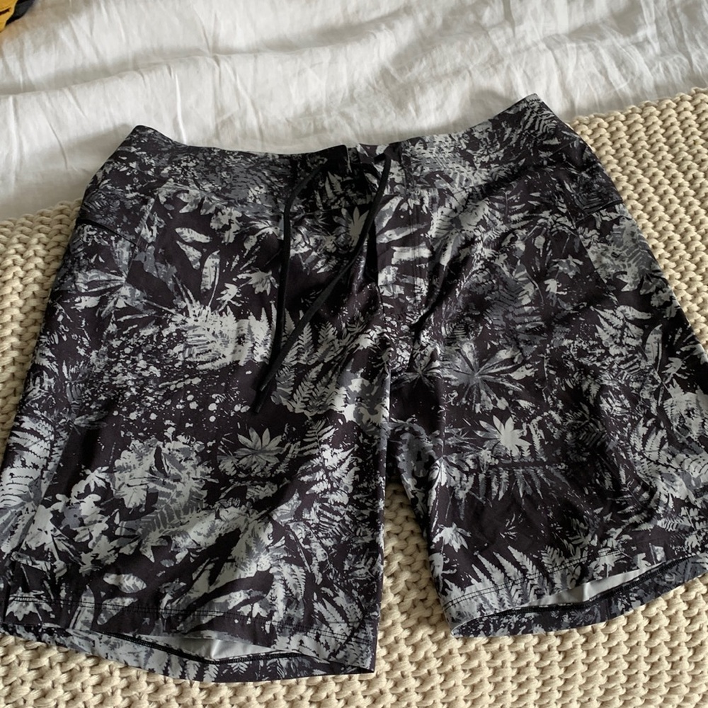 lululemon athletica Black and Gray Men's Swim Shorts